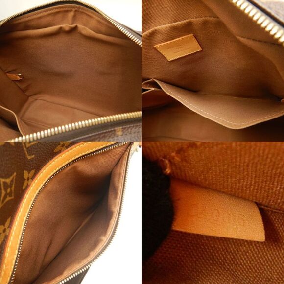 LOUIS VUITTON Brown Monogram Shoulder Bag - Picture 9 of 10